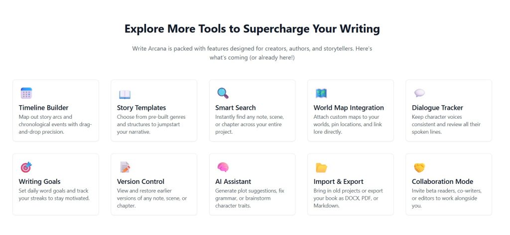 Write Arcana